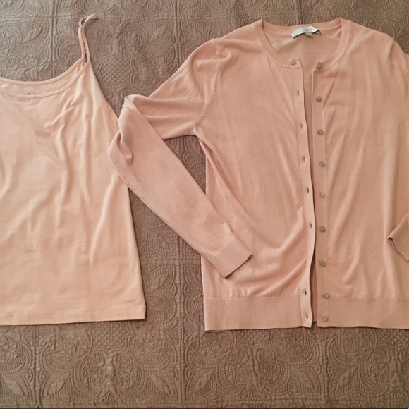 LOFT Sweaters - NWOT designer (2) piece tank top with matching sweater